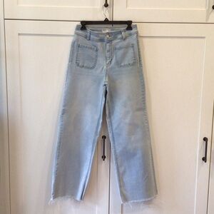 OAT New York Wide Leg Denim Jeans Size 6